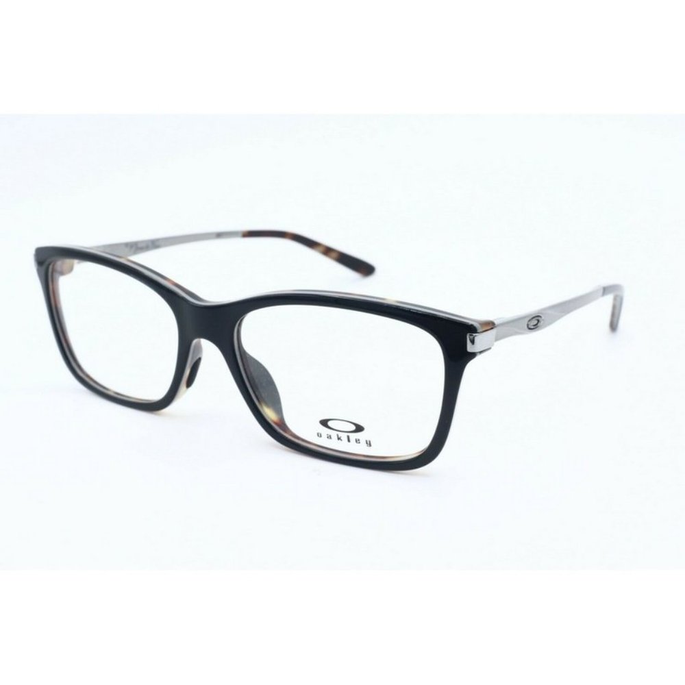 New Oakley Nine To Five OX 1127-0152 Square Black Tortoise Eyeglasses Transparen